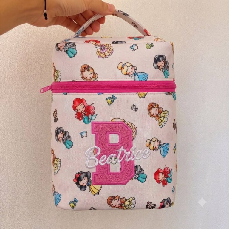 Borsina porta pranzo o merenda personalizzata